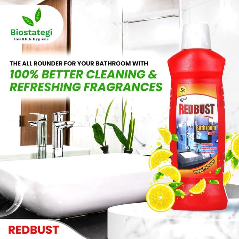 Redbust Bathroom cleaner 500ml Pack of 2 view 2