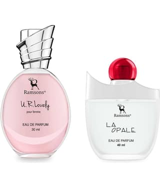 Ramsons - U R LOVELY 30ml & LA OPALE 40ml Eau De Parfum For Unisex ( Pack of 2 )