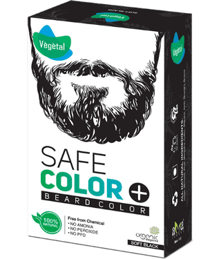 Vegetal Organic Beard Color Soft Black 25 gm