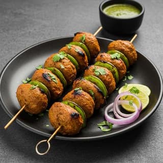 Soya Chaap Pahadi Tikka