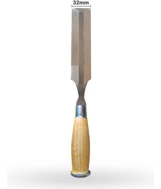 Bevellee 32mm Bevelled Edge Chisel With Wooden Handle Wood Chisel