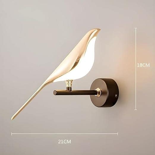 10 Watt Led Wall Light and Led Wall Lamp for- Home Wall, Kitchen, Wall Sconces Light, Bedside, Bedroom, Living Room, Office, Indoor, Diwali Wall Lighting (Bird Wl) view 2