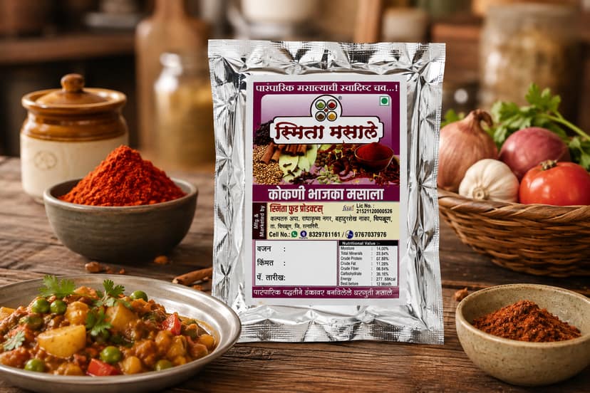 Traditional Konkani Roasted Spice Blend for Authentic Regional Dishes view 2
