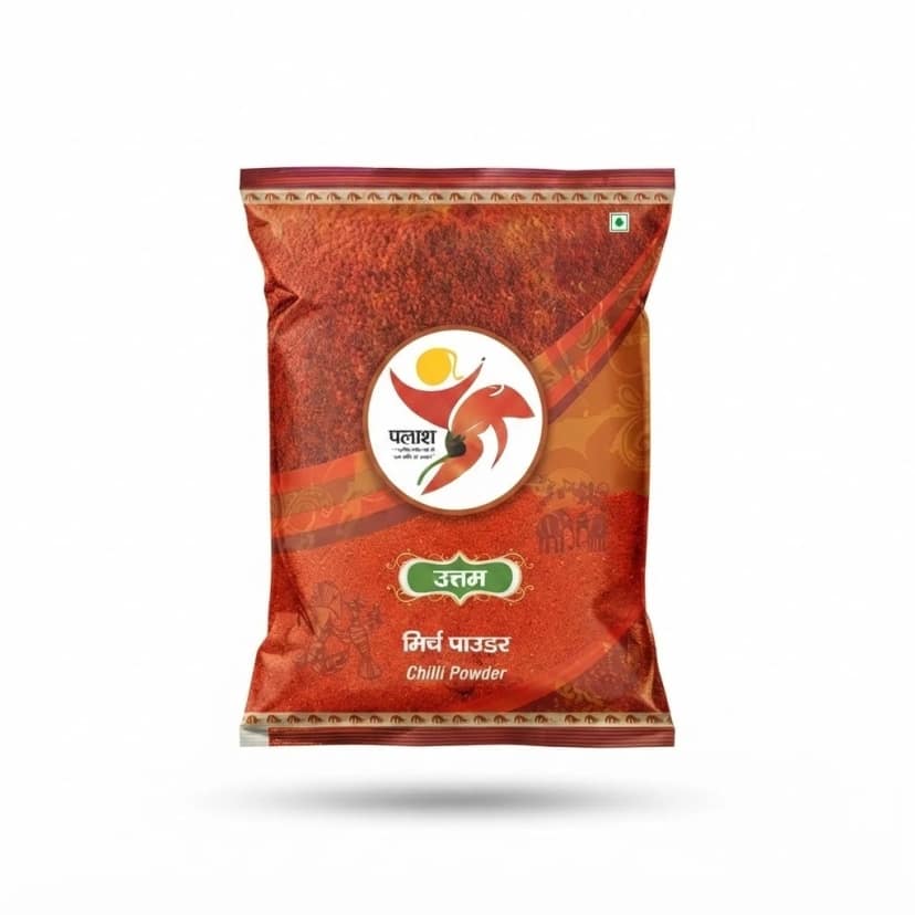 Palash Uttam Chilli Powder Premium Quality 100 Percent Natural Sun Dried Red Chilli Powder Pure and Unadulterated Spice Hygienically Packed for Authentic Taste 100gm view 2