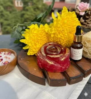 Craafty Souls - Pure Bloom Rose Bar | Calming and Refreshing Cleanse