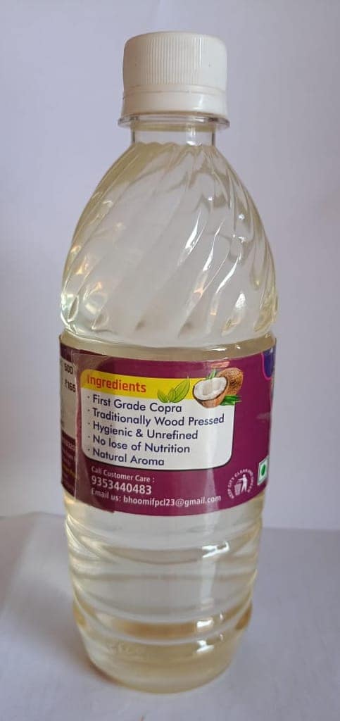 Natural Wood Pressed Coconut Oil view 2