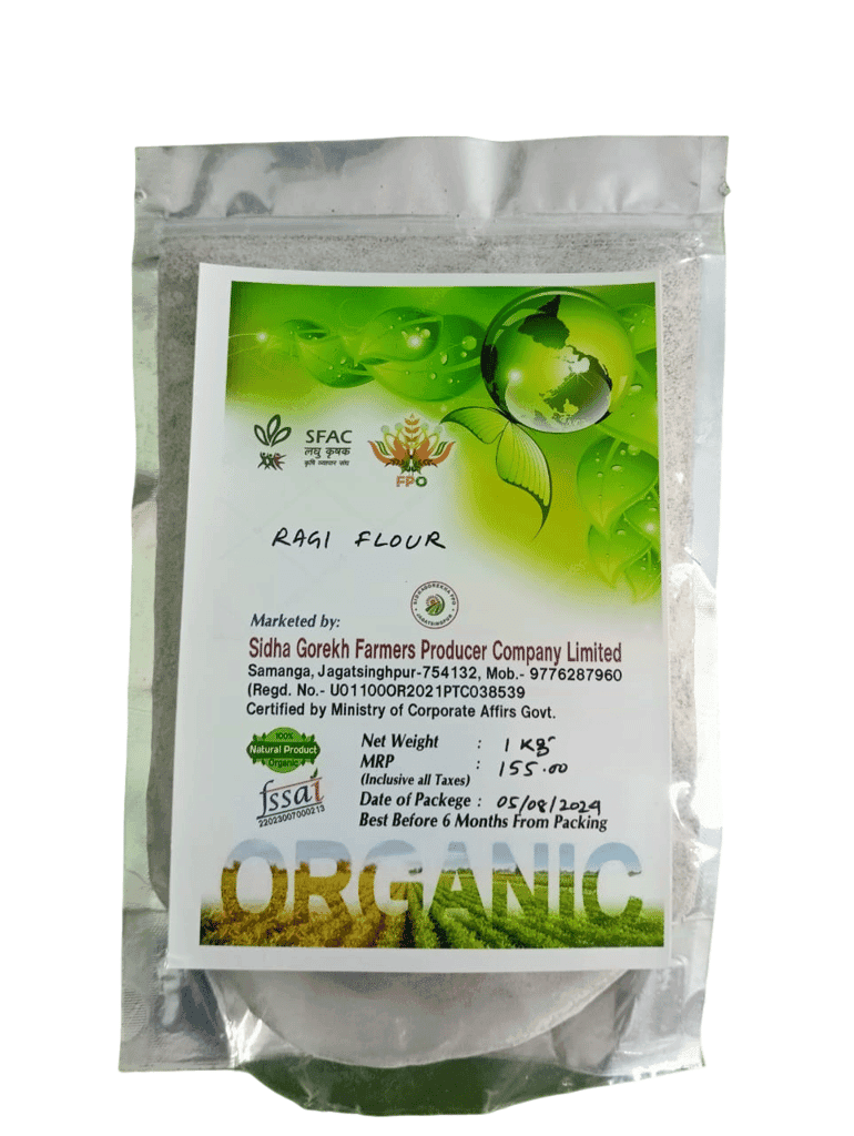 Organic Ragi Flour, 1kg view 2