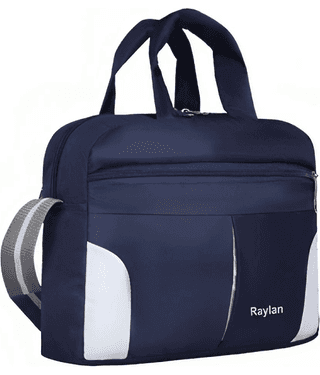 Raylan Blue Solid Messenger Bag