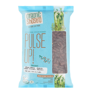 Organic Shastra Red Rajma - 1 Kg | Rich in Magnesium - Helps in strengthening of Bones and Teeth | Source of Antioxidant | Controls blood pressure & Good for Diabetics | 100% Vegan & Gluten Free