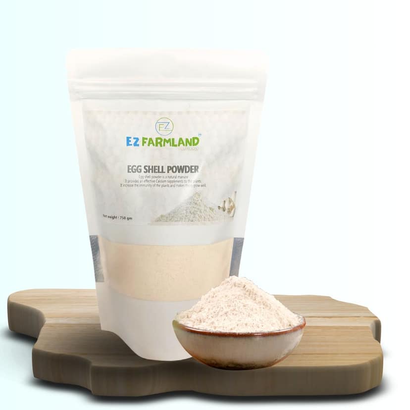 Ez Farmland Eggshell Powder 750 g Pack / Fertilizer /Calcium Supplement /Potting Mix