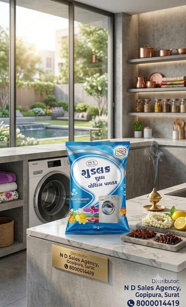 Goodluck Detergent Washing Powder 3kg view 2