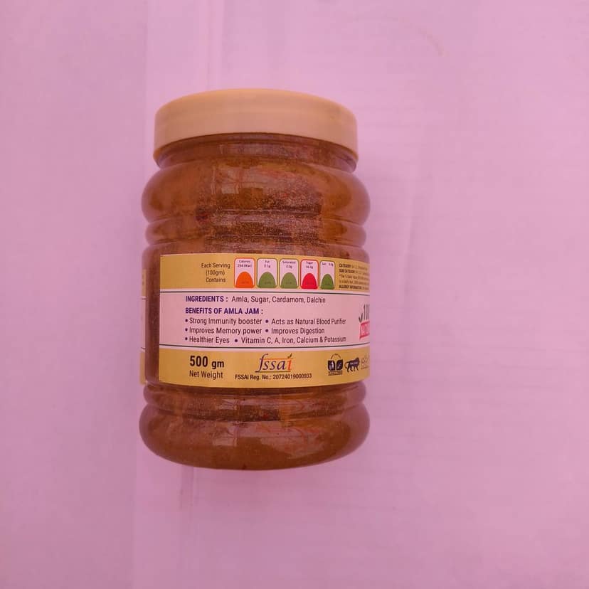 Vasundhara Amla Jam - Authentic Taste of Vasundhara Farm view 2