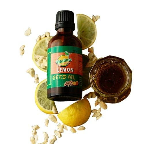 Vitalime Pure Lemon Seed Oil - Natural Skin & Hair Care Elixir (50ml) view 2