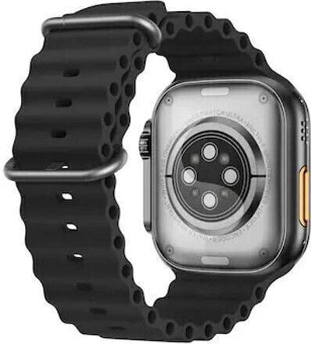 Multi-Sport Fitness Smartwatch with Black Ocean Loop Band view 2