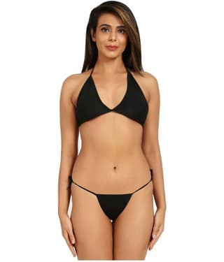 Bruchi Club Nylon Black Bikini - Single
