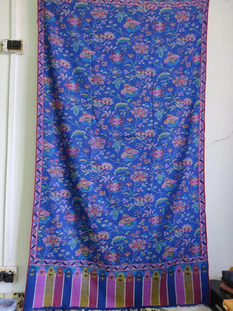 Pashmina kanishawl handmade view 2