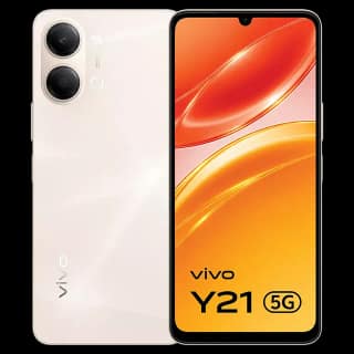 VIVO Y21 5G (Straw Gold, 4GB RAM, 64GB Storage)