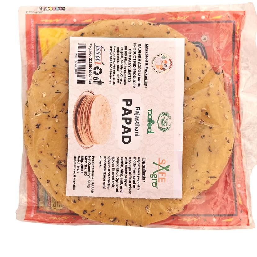 Rajasthani Papad view 2