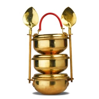 Toy Antiqua Tiffin Box Big Premium Handcrafted Toy