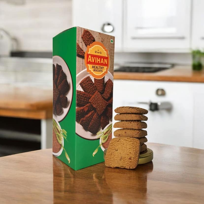 Ragi Biscuits (100 gm) view 2