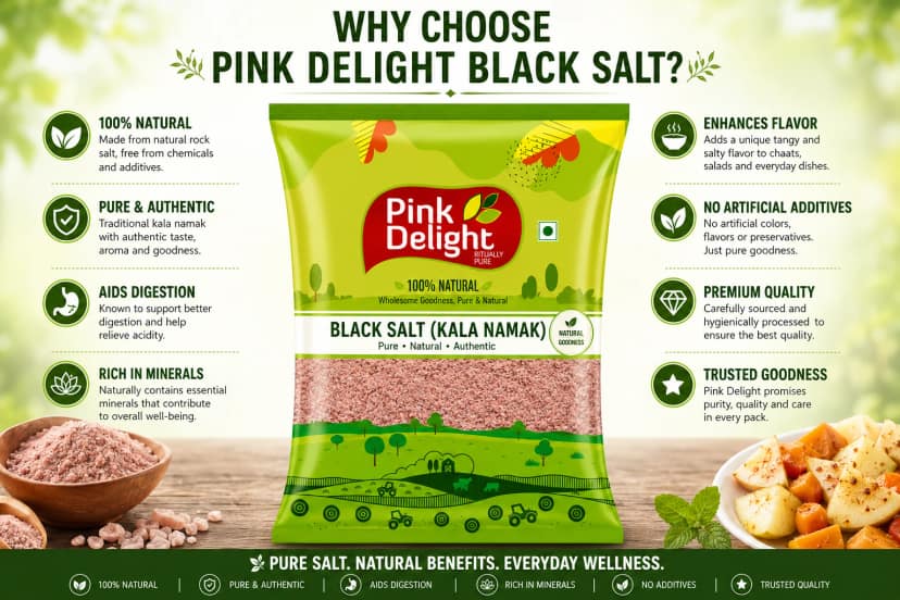 Pink Delight Black Salt 500g view 2