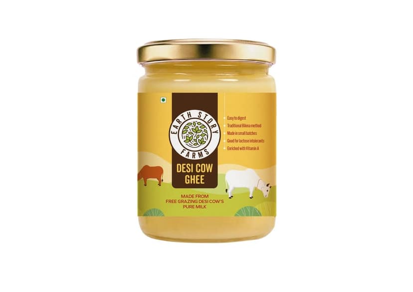 Desi Cow Ghee (Free Range & Grass-Fed) | ESF view 2