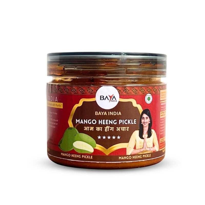 Hing Mango Pickle | Aam Ka Hing Achar in Mustard Oil | Traditional Homemade Pickle | Baya India