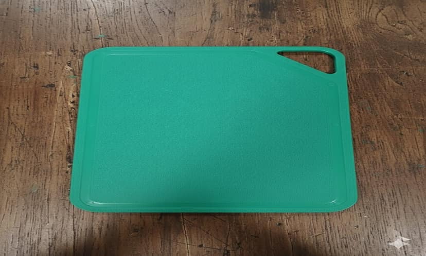 Dark Wolf Plastic Reversible Chopping Board Non Slip Durable Cutting Board for Vegetables Fruits and Meat view 2