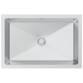 ST-06 30" x 18" x 9" Inch Hand Made Single Bowl Kitchen Sink - Stainless Steel 304