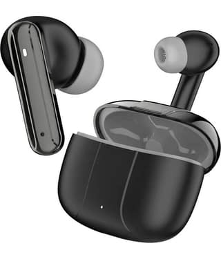 COREGENIX Airdopes 300 Bluetooth True Wireless (TWS) In Ear 40 Hours Playback Low Latency,Powerfull bass IPX5(Splash & Sweat Proof) Black