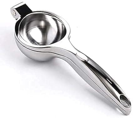 GLOBAL IMPEX Heavy Duty Lemon Squeezer 300g – Manual Citrus Press Juicer Made of Zinc Alloy with Non-Slip Handle & Steel Finish | Lemon Lime Squeezer for Home, Kitchen & Bar Use view 2