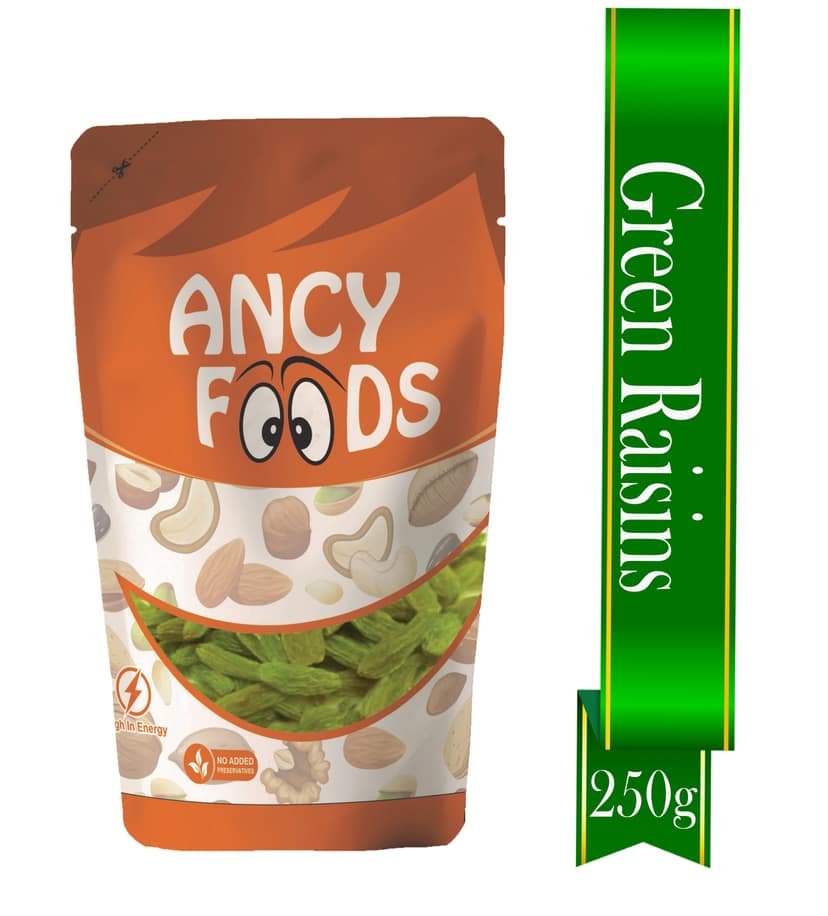 Ancy Kishmish (Green Raisins) 250 Grams - Hari Darakh | Green Raisns Nutrient-Rich Superfood for Energy |Hari Kishmish Rich Source of Potassium & Dietry Fiber – This seedless Kishmish is the