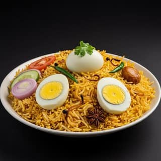 Egg Biryani (Non-Veg Rice)