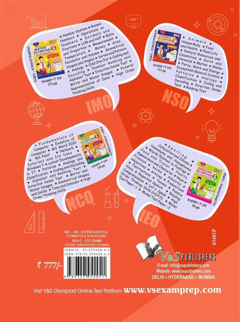Olympiad Value Pack Class 5 (4 Book Set) view 2