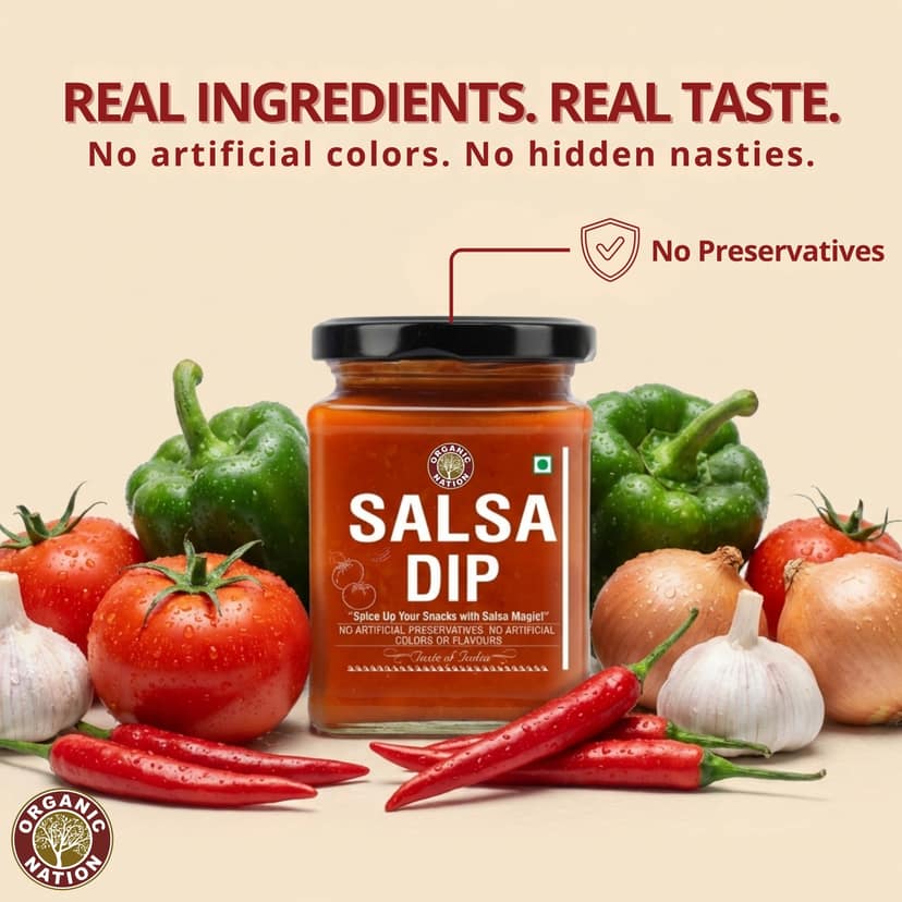 Foodsbay India Salsa Dip | Tangy Tomato Salsa | 260 g view 2