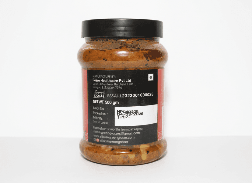 Mango Pickle with Dalle Chilly view 2
