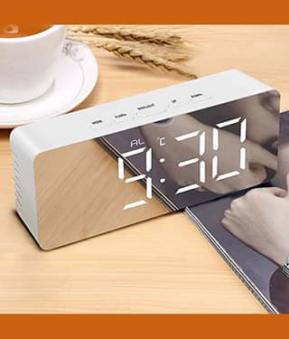Home Lane Digital LED Display Alarm Clock - Pack of 1