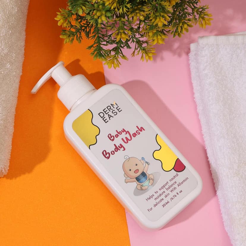 Dermease Baby Body Wash with Aloe Vera for Gentle Care view 2