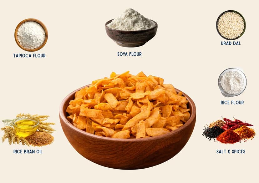High Protein Soya Chips view 2