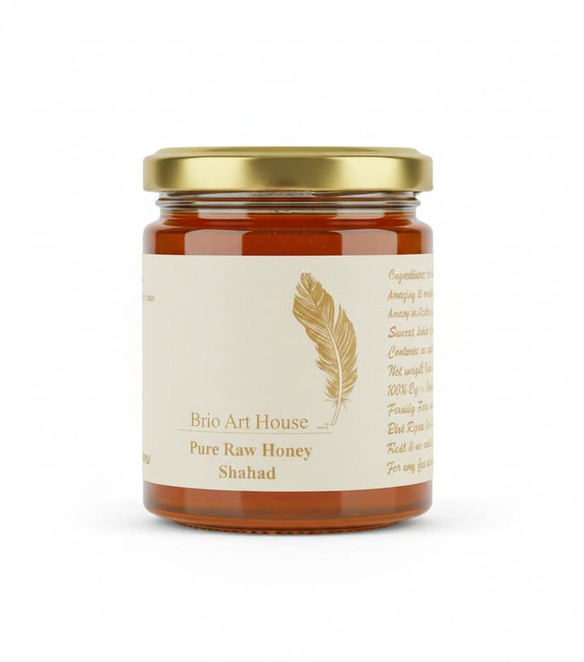 Pure Raw Honey (200ml) view 2