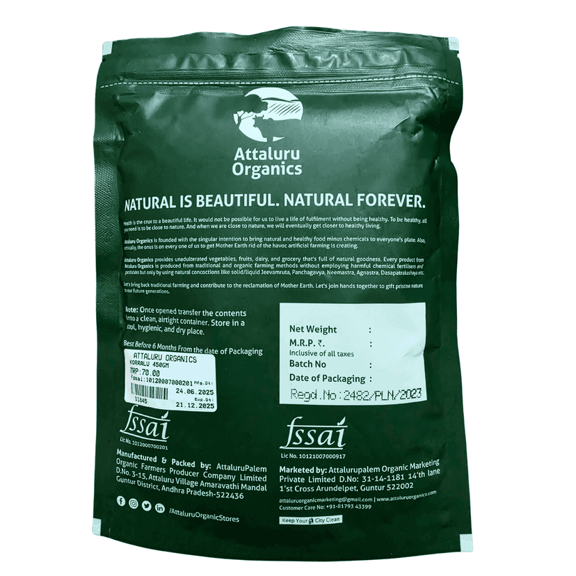 Attaluru Organics Foxtail Millet for Light and Healthy Meals view 2