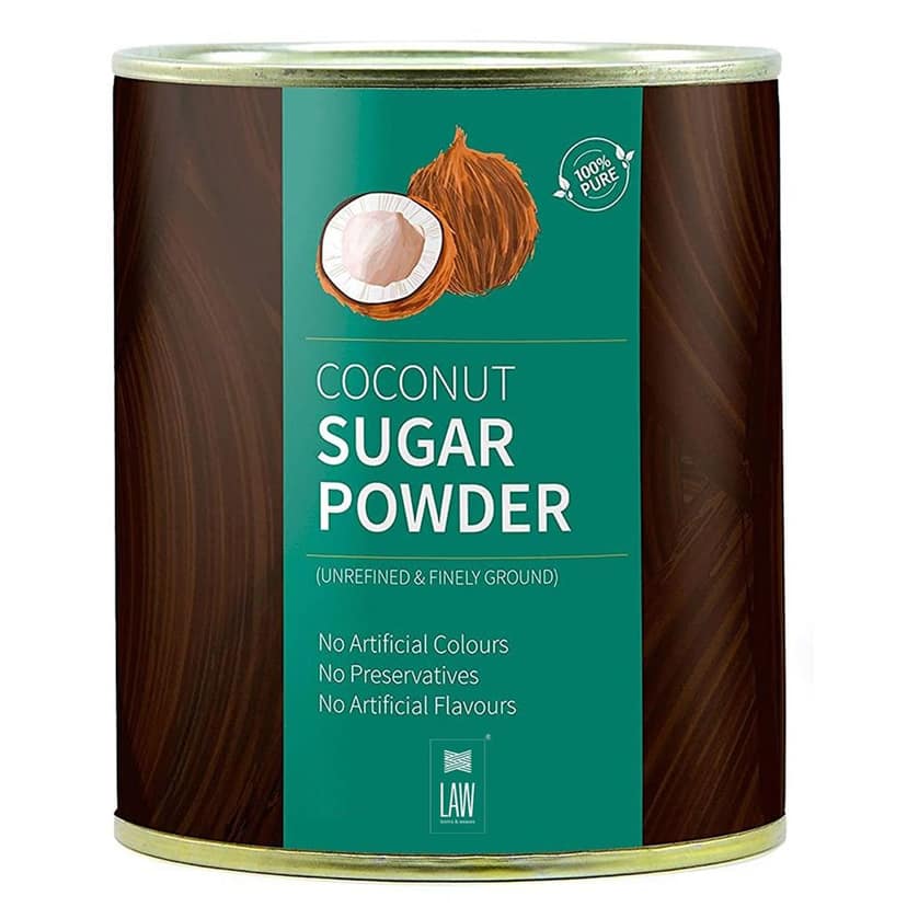 100% Pure, Natural and Unrefined Coconut Sugar Powder – Natural Sweetener / Sugar Alternative / Unrefined / Sugar for Coffee, Tea & other Recipes / Gluten –free / Vegan / Organically grown view 2