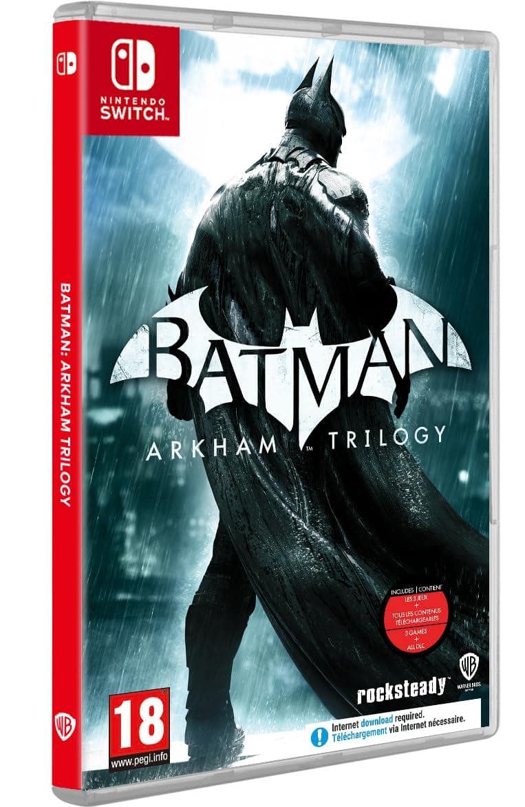 Nintendo Batman: Arkham Trilogy | Standard Edition | Nintendo Switch view 2
