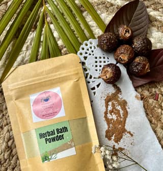 Glownest By Grownest Probiotic Herbal Bath Powder, 100 gm