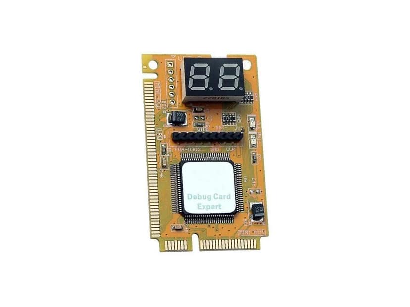 Mini PCI/Mini PCI-E/LPC 3-in-1 PCB Diagnostic Test Card for Desktop and Laptop Debugging view 2