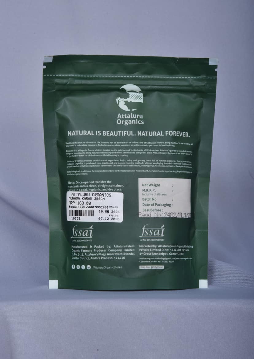Attaluru Organics Moringa Chilli Powder view 2