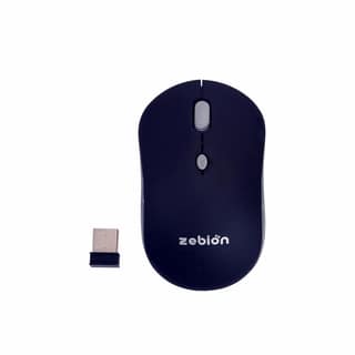 Zebion Sapphire Lightweight Wireless Optical Mouse - Black