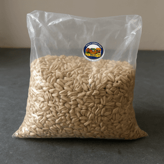 Mithla Corner Store's organic barley grains