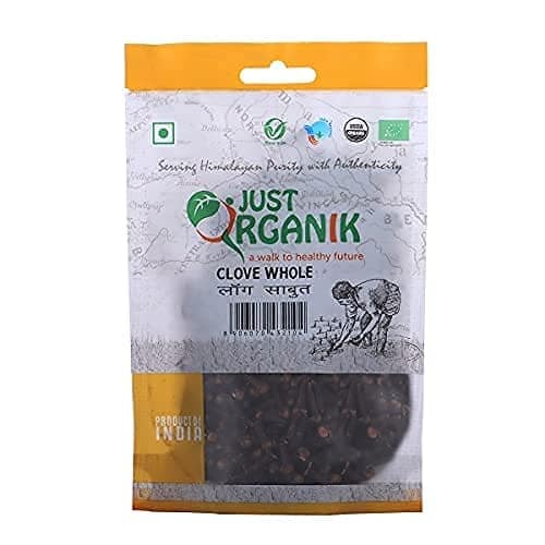 Just Organik Clove Whole 100gm, (2 X 50 g), 100% Organic view 2