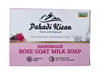 Rose Goat Milk Soap (100gm)